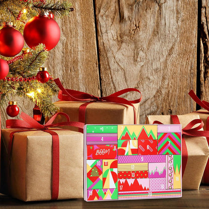 Makeup Advent Calendar | Beauty Countdown Calendar | 20 Days Cosmetic Present for Women Teen Girl | Trendy Stuff Unique Full Kit Makeup Set | Lipstick Blush Eyebrow Gel Eyeshadow Hair Accessories